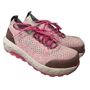 Rocky Womens 3” Ct Work-knit Fuchsia ash Shoes Size 7M.